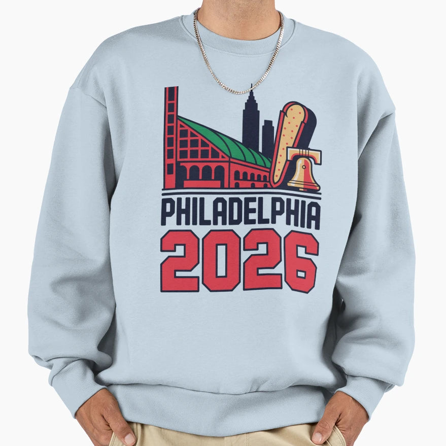 Philadelphia 2026 Liberty Bell T-Shirt - Casual Everyday Wear Unisex - T-Shirt, Sweatshirt, Hoodie