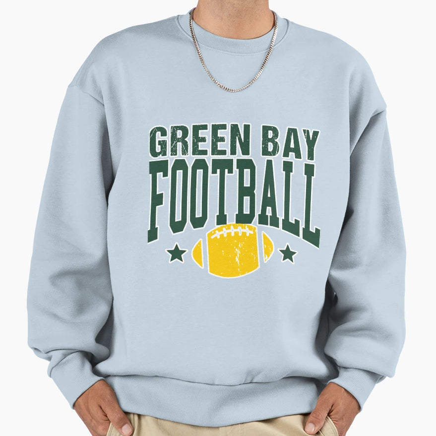Football Green Bay Football Sweatshirt - Graphic Print for Adults - T-Shirt, Sweatshirt, Hoodie