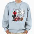 Proud Mom Both Cheer And Football Sweatshirt - Custom Art Print Unisex - T-Shirt, Sweatshirt, Hoodie