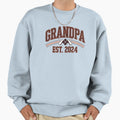 Grandpa Est 2024 Proud Grandfather Sweatshirt - Aesthetic Graphic Unisex - T-Shirt, Sweatshirt, Hoodie