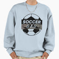 Soccer Ball Dad Sweatshirt - Graphic Print for Adults - T-Shirt, Sweatshirt, Hoodie