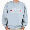 Footballs Are Best Friend Sweatshirt - Custom Art Print for Adults - T-Shirt, Sweatshirt, Hoodie