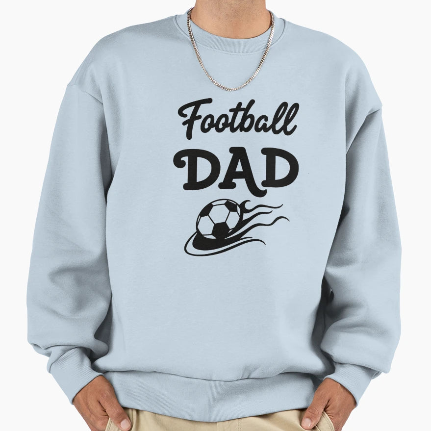 Football Dad Proud Sports Dad Gift T-Shirt - Unique Graphic for Adults - T-Shirt, Sweatshirt, Hoodie