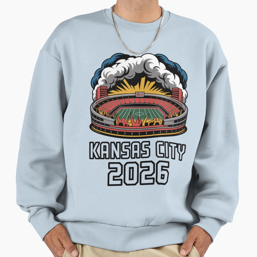 Kansas City 2026 Arrowhead Stadium T-Shirt - Streetwear Style Unisex - T-Shirt, Sweatshirt, Hoodie