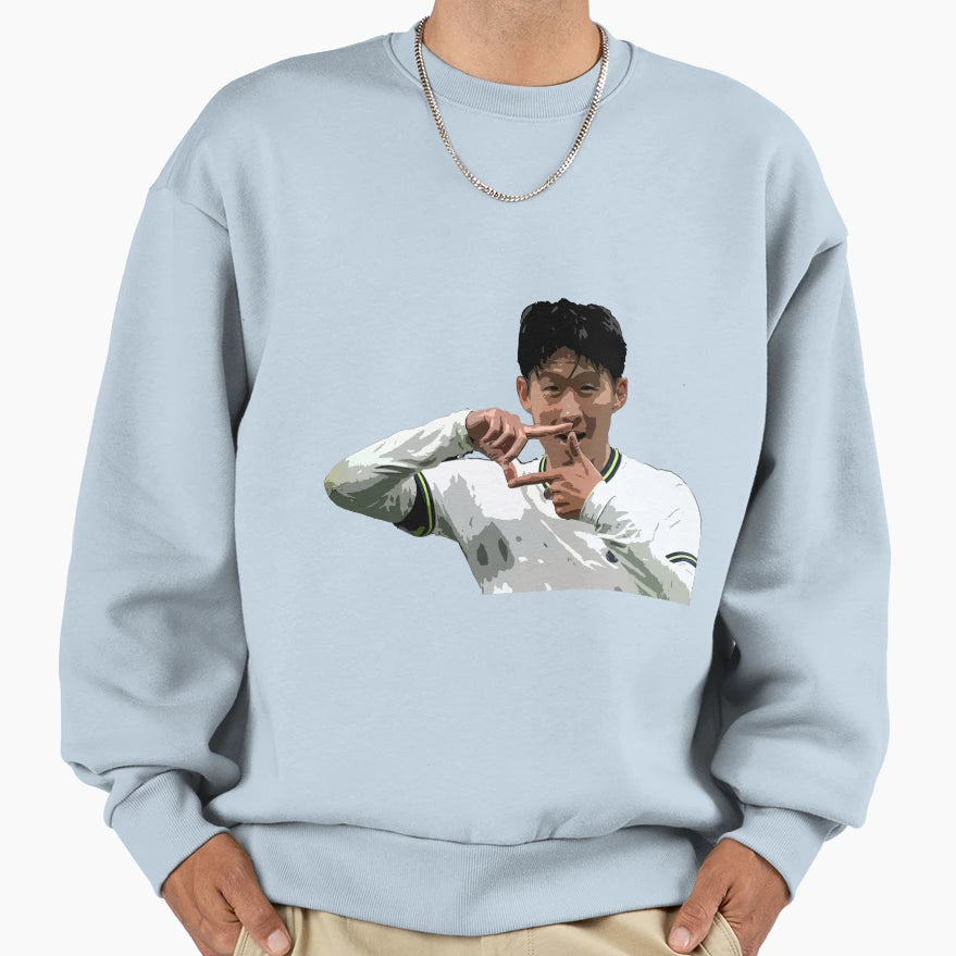Son Heung Min Sweatshirt - Custom Art Print Men Women - T-Shirt, Sweatshirt, Hoodie