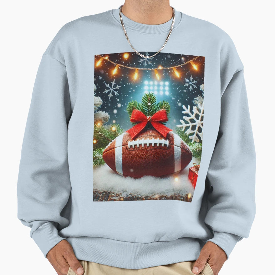 Holiday American Football Sweatshirt - Novelty Apparel for Adults - T-Shirt, Sweatshirt, Hoodie