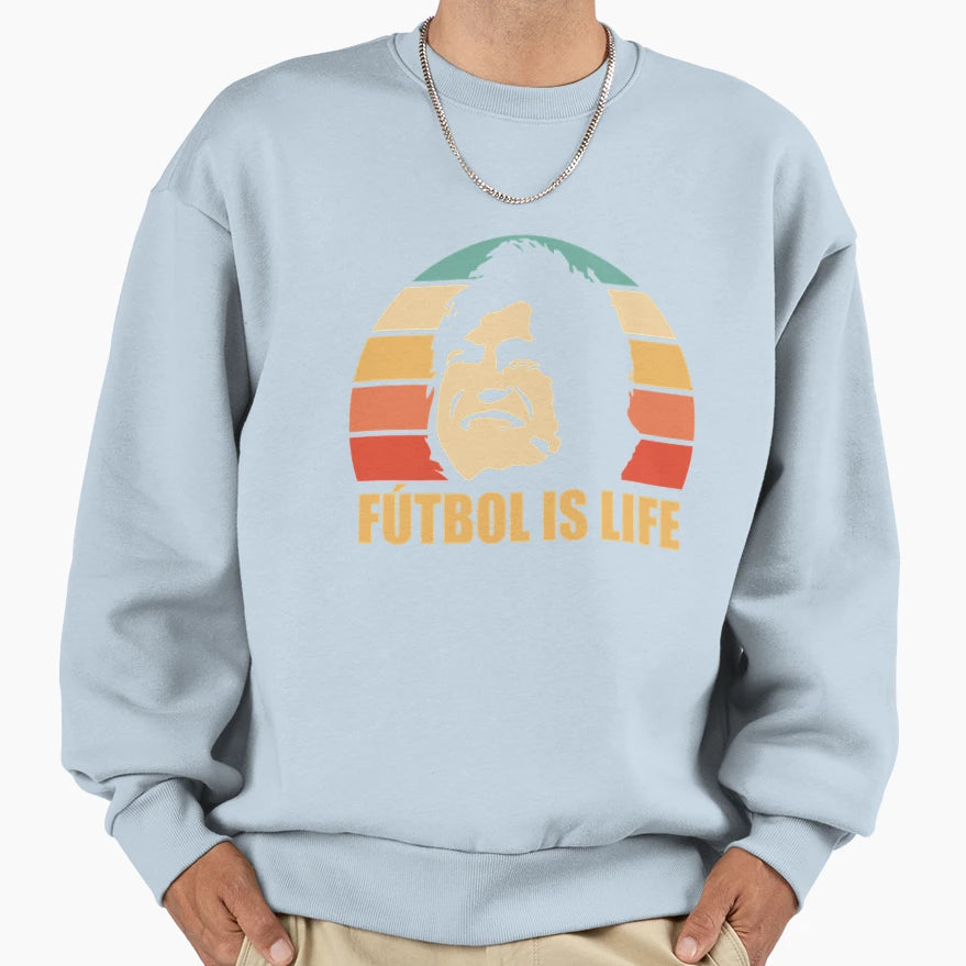 Futbol Is Life 5 Sweatshirt - Casual Everyday Wear Unisex - T-Shirt, Sweatshirt, Hoodie