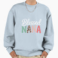 Blessed Nana Leopard Sweatshirt - Minimalist Print for Adults - T-Shirt, Sweatshirt, Hoodie
