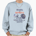 Bears Vs Patriots 86 Faded Sweatshirt - Trendy Graphic for Adults - T-Shirt, Sweatshirt, Hoodie