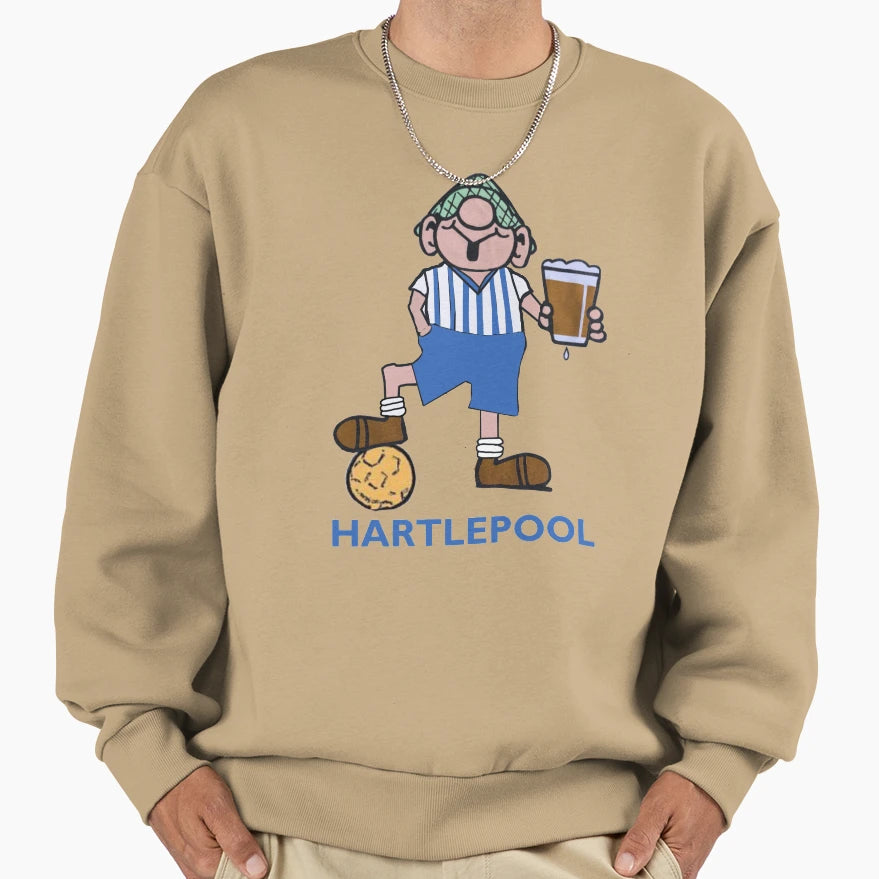 Andy Capp Hartlepool Sweatshirt - Streetwear Style Men Women - T-Shirt, Sweatshirt, Hoodie
