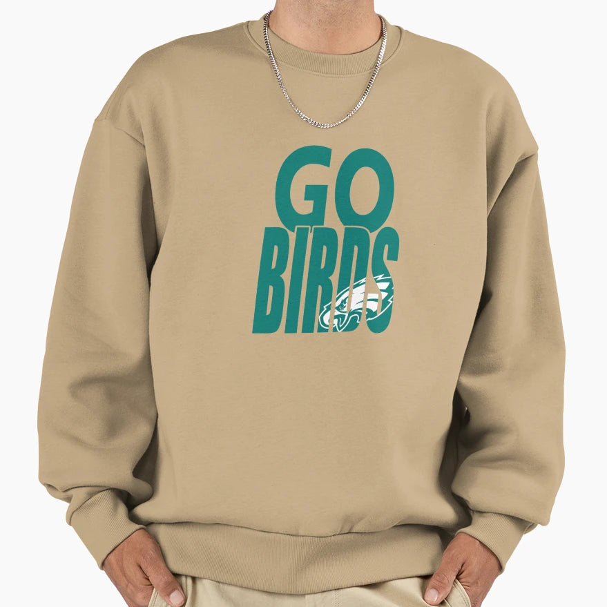 Go Birds Go Sweatshirt - Novelty Apparel Unisex - T-Shirt, Sweatshirt, Hoodie