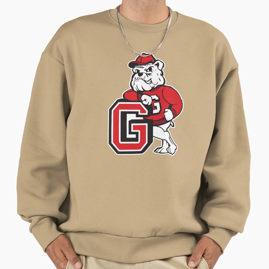 Bulldog Sweatshirt - Unique Graphic Unisex - T-Shirt, Sweatshirt, Hoodie