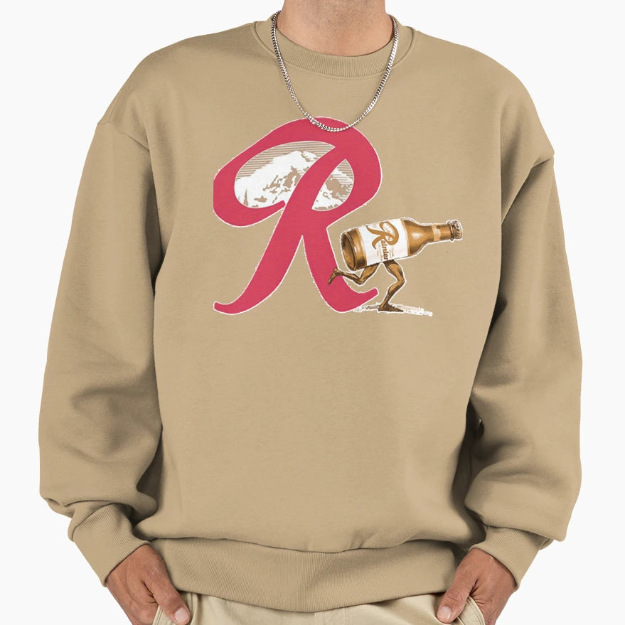 Brewery Rainier Logos Sweatshirt - Casual Everyday Wear Unisex - T-Shirt, Sweatshirt, Hoodie