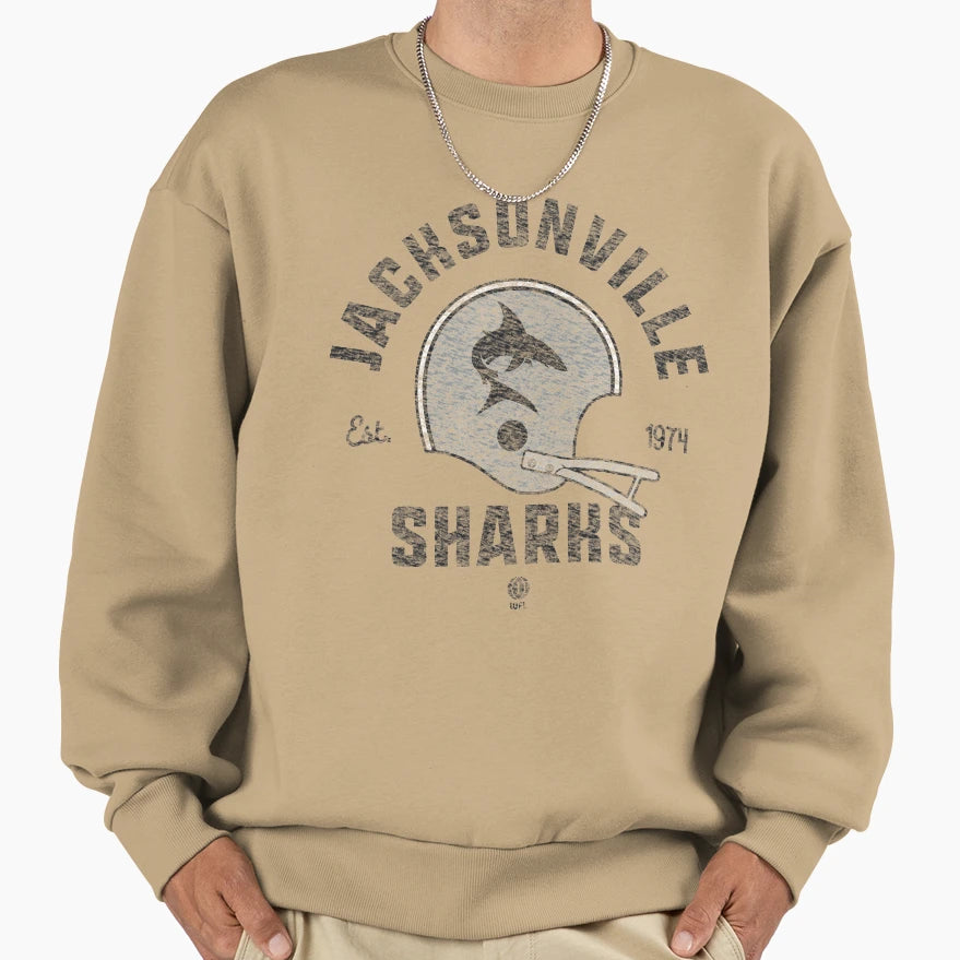 Defunct Series Jacksonville Sharks Sweatshirt - Trendy Graphic for Adults - T-Shirt, Sweatshirt, Hoodie