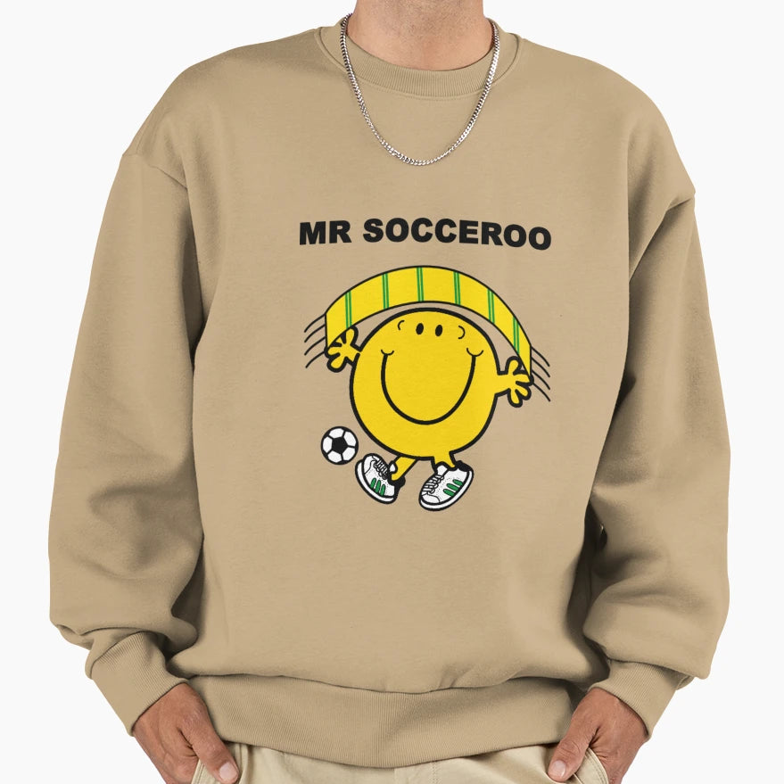 Mr Socceroo Australia Football Sweatshirt - Unique Graphic for Adults - T-Shirt, Sweatshirt, Hoodie