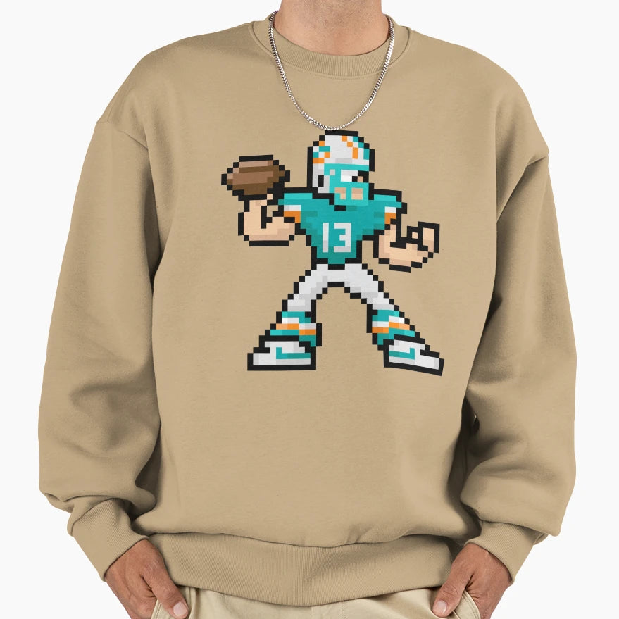 Megaman X Miami Sweatshirt - Unique Graphic for Adults - T-Shirt, Sweatshirt, Hoodie