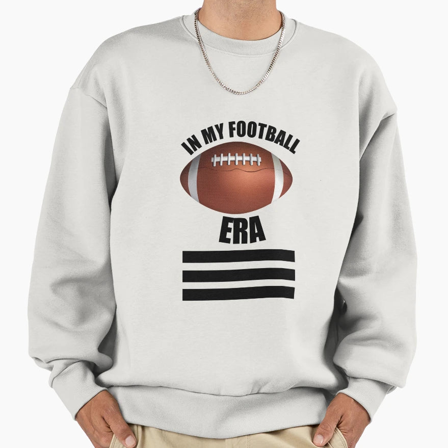 My Football Era My Football Era Sweatshirt - Aesthetic Graphic for Adults - T-Shirt, Sweatshirt, Hoodie