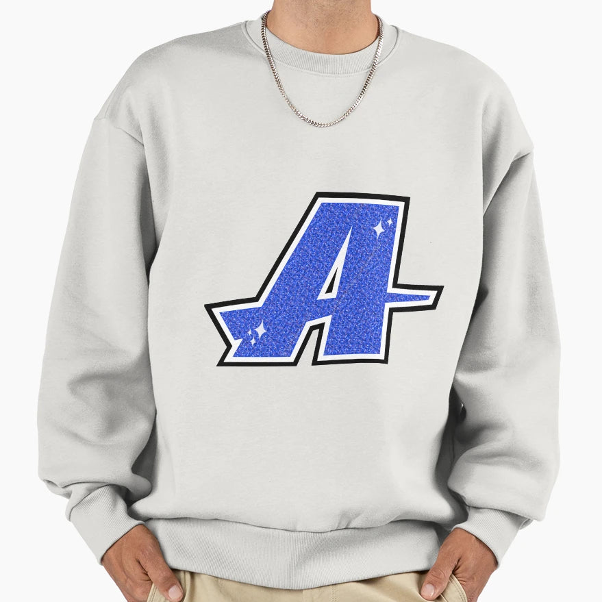 Sparkly Assumption College Letter Sweatshirt - Novelty Apparel Men Women - T-Shirt, Sweatshirt, Hoodie