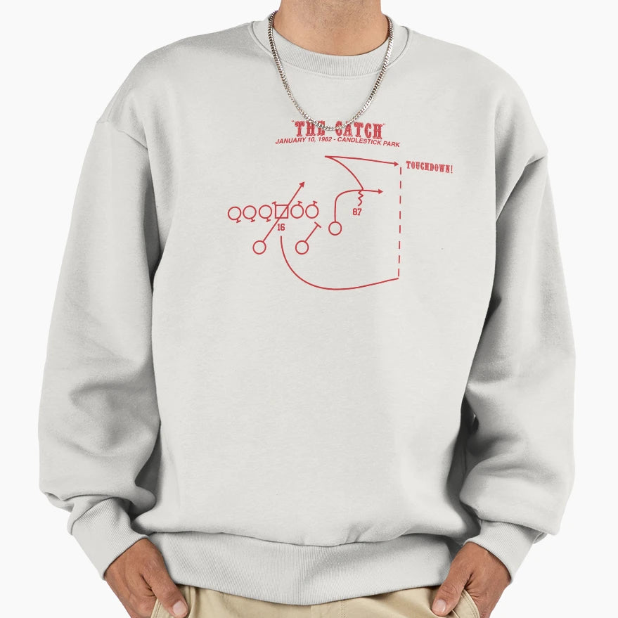 San Francisco Catch Sweatshirt - Minimalist Print for Adults - T-Shirt, Sweatshirt, Hoodie