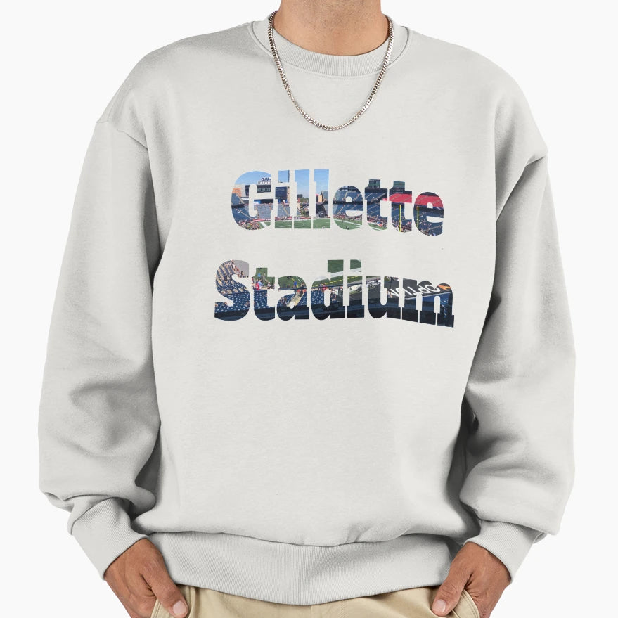 Gillette Stadium Sweatshirt - Trendy Graphic for Adults - T-Shirt, Sweatshirt, Hoodie