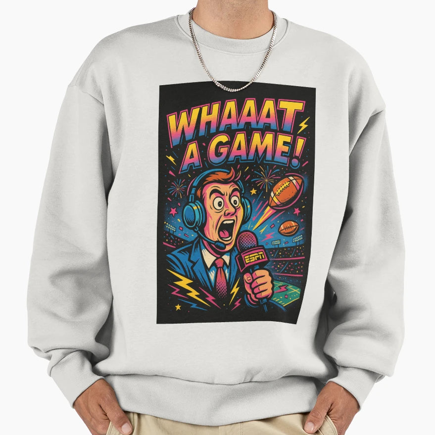 Tribute To Mike Patrick Espn Mayhem Sweatshirt - Trendy Graphic Men Women - T-Shirt, Sweatshirt, Hoodie