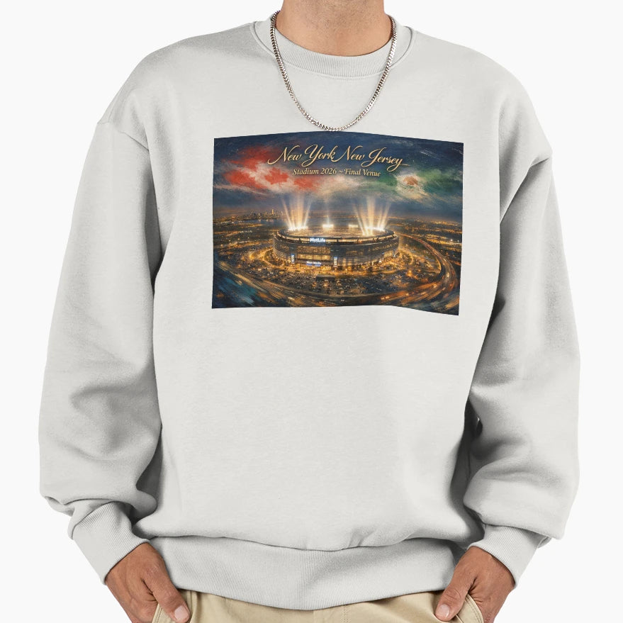 Metlife Stadium Night Elegant And Sweatshirt - Minimalist Print Men Women - T-Shirt, Sweatshirt, Hoodie