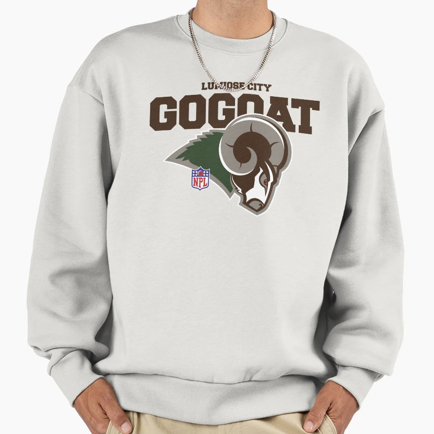 Lumiose City Gogoat Sweatshirt - Graphic Print for Adults - T-Shirt, Sweatshirt, Hoodie