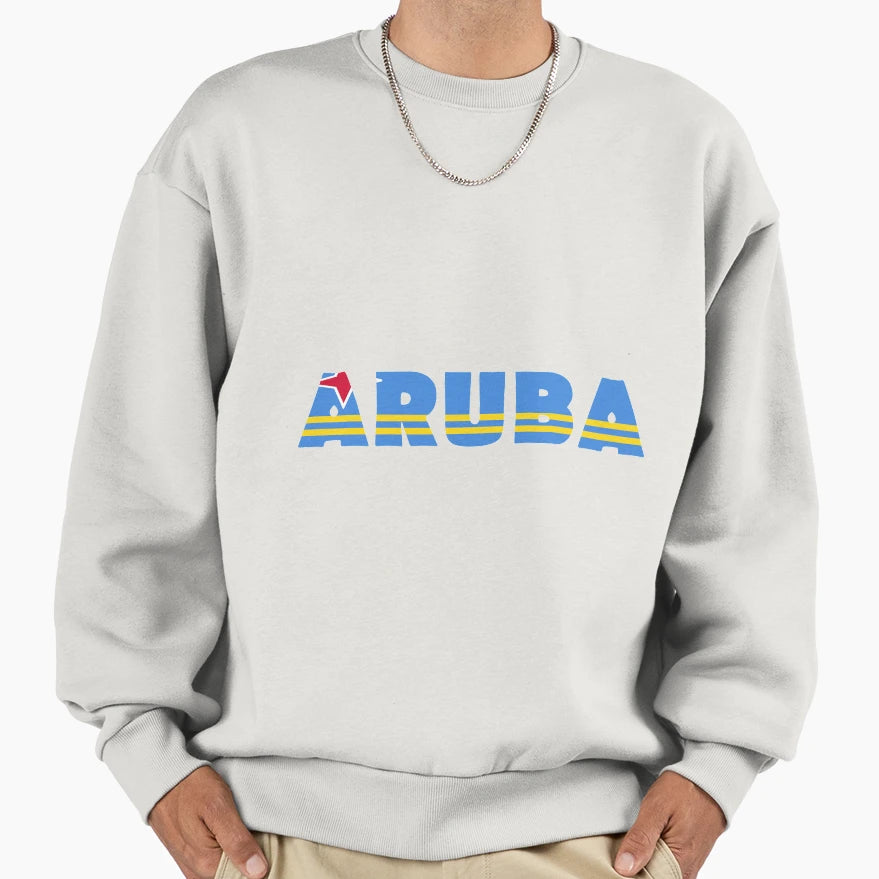 Aruba Sweatshirt - Custom Art Print Men Women - T-Shirt, Sweatshirt, Hoodie