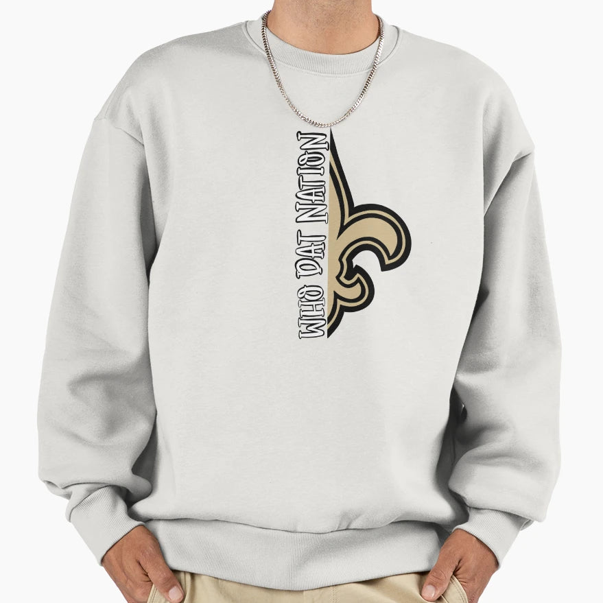 Who Dat Nation Sweatshirt - Novelty Apparel Men Women - T-Shirt, Sweatshirt, Hoodie