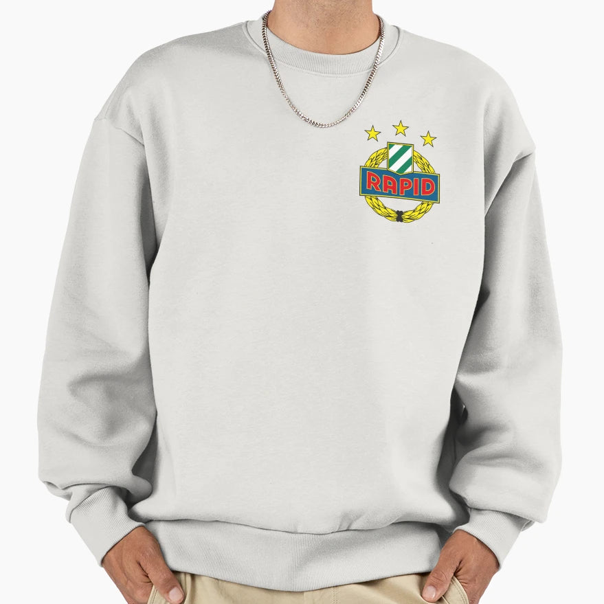Rapid Wien Sweatshirt - Minimalist Print Unisex - T-Shirt, Sweatshirt, Hoodie
