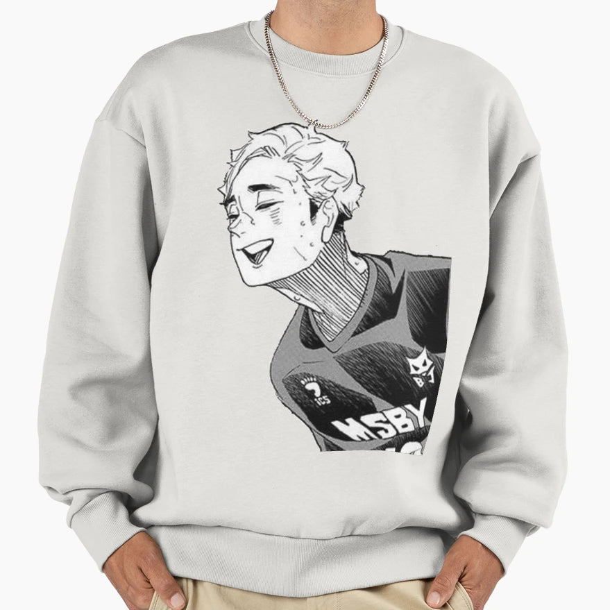 Miya Atsumu Sweatshirt - Custom Art Print Men Women - T-Shirt, Sweatshirt, Hoodie