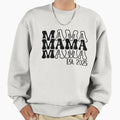 Mama Mothers Day Floral Aesthetic Sweatshirt - Streetwear Style Men Women - T-Shirt, Sweatshirt, Hoodie