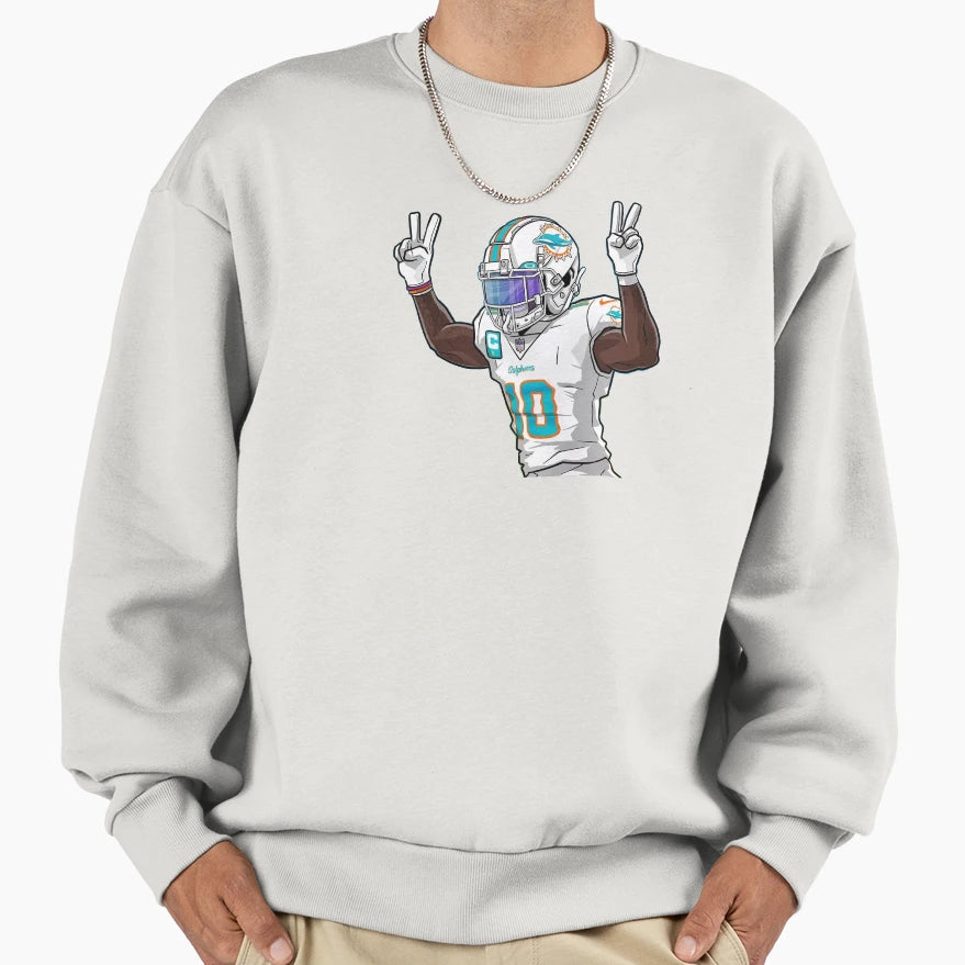 TH Dolphins Sweatshirt - Casual Everyday Wear for Adults - T-Shirt, Sweatshirt, Hoodie