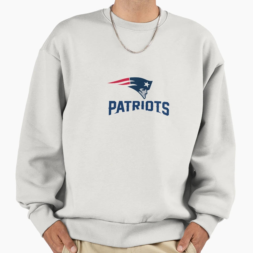 Patriots Sweatshirt - Graphic Print Men Women - T-Shirt, Sweatshirt, Hoodie