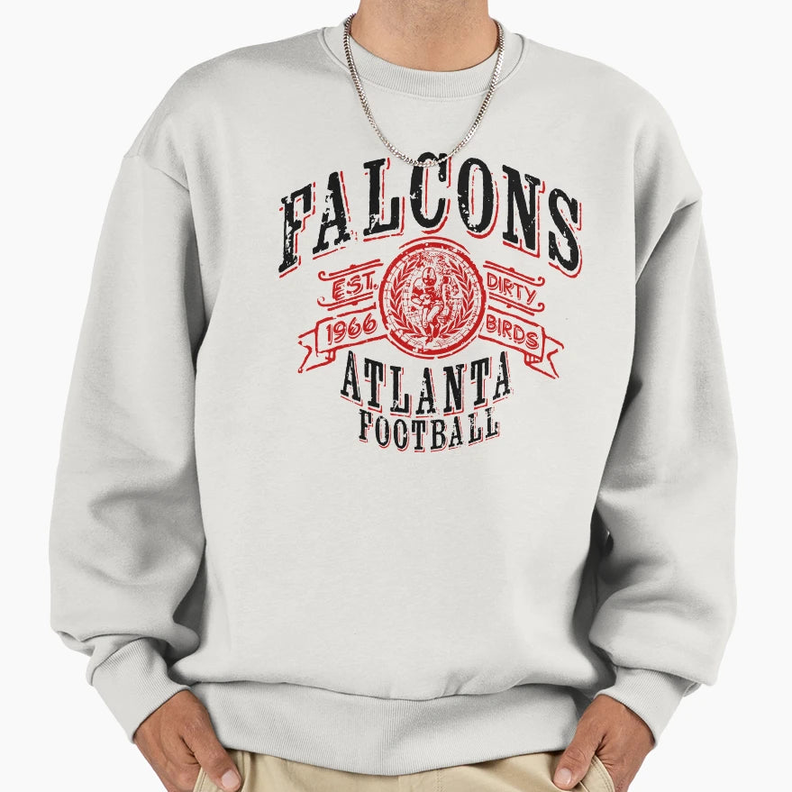 Falcons Football Sweatshirt - Trendy Graphic Men Women - T-Shirt, Sweatshirt, Hoodie