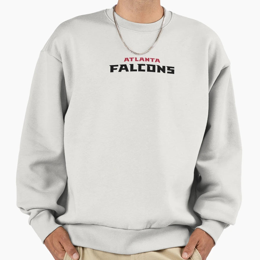 Falcons Wordmark Sweatshirt - Casual Everyday Wear Men Women - T-Shirt, Sweatshirt, Hoodie