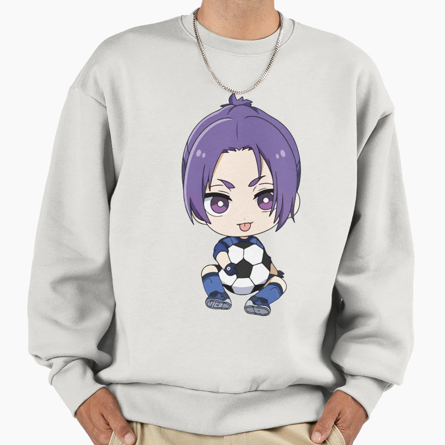 Reo Mikage Blue Lock Anime Sweatshirt - Casual Everyday Wear for Adults - T-Shirt, Sweatshirt, Hoodie