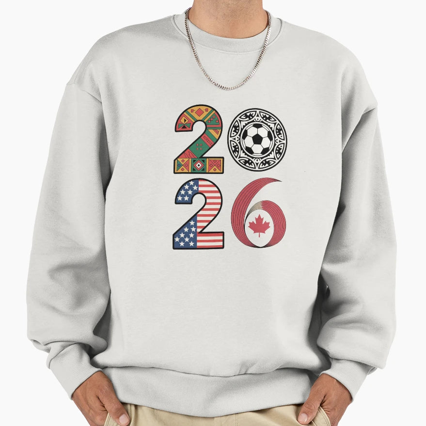 2026 Football Countries Usa Sweatshirt - Aesthetic Graphic for Adults - T-Shirt, Sweatshirt, Hoodie