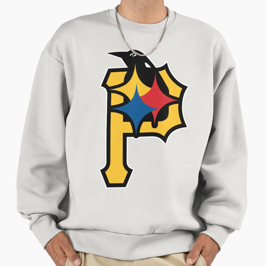 Pittsburgh Fan Sport Teams Mens Sweatshirt - Fun Novelty Design for Adults - T-Shirt, Sweatshirt, Hoodie