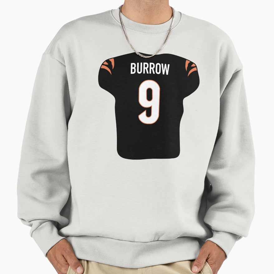 JB Jersey Sweatshirt - Minimalist Print for Adults - T-Shirt, Sweatshirt, Hoodie