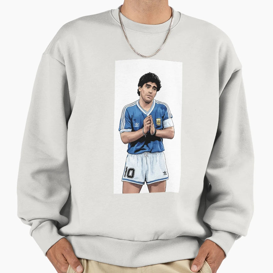 Diego Armando Maradona Argentina Sweatshirt - Novelty Apparel Men Women - T-Shirt, Sweatshirt, Hoodie