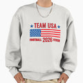 Team Usa Soccer Football 2026 Sweatshirt - Fun Novelty Design for Adults - T-Shirt, Sweatshirt, Hoodie