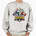 See You 2026 Usa Mexico Canada Sweatshirt - Aesthetic Graphic for Adults - T-Shirt, Sweatshirt, Hoodie
