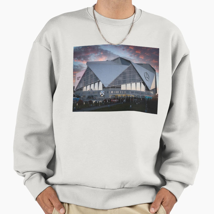 Atlanta Football Stadium Sweatshirt - Trendy Graphic Men Women - T-Shirt, Sweatshirt, Hoodie