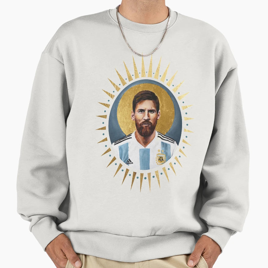 Lm10 Football Icon Sweatshirt - Trendy Graphic for Adults - T-Shirt, Sweatshirt, Hoodie
