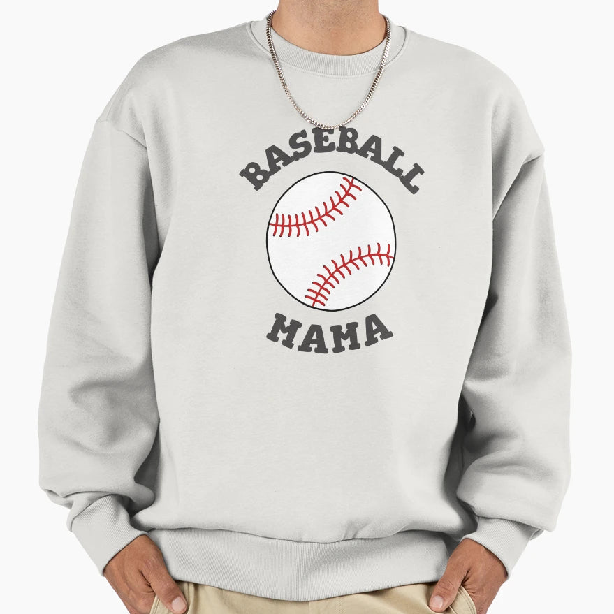 Baseball Mom Sweatshirt - Novelty Apparel Men Women - T-Shirt, Sweatshirt, Hoodie