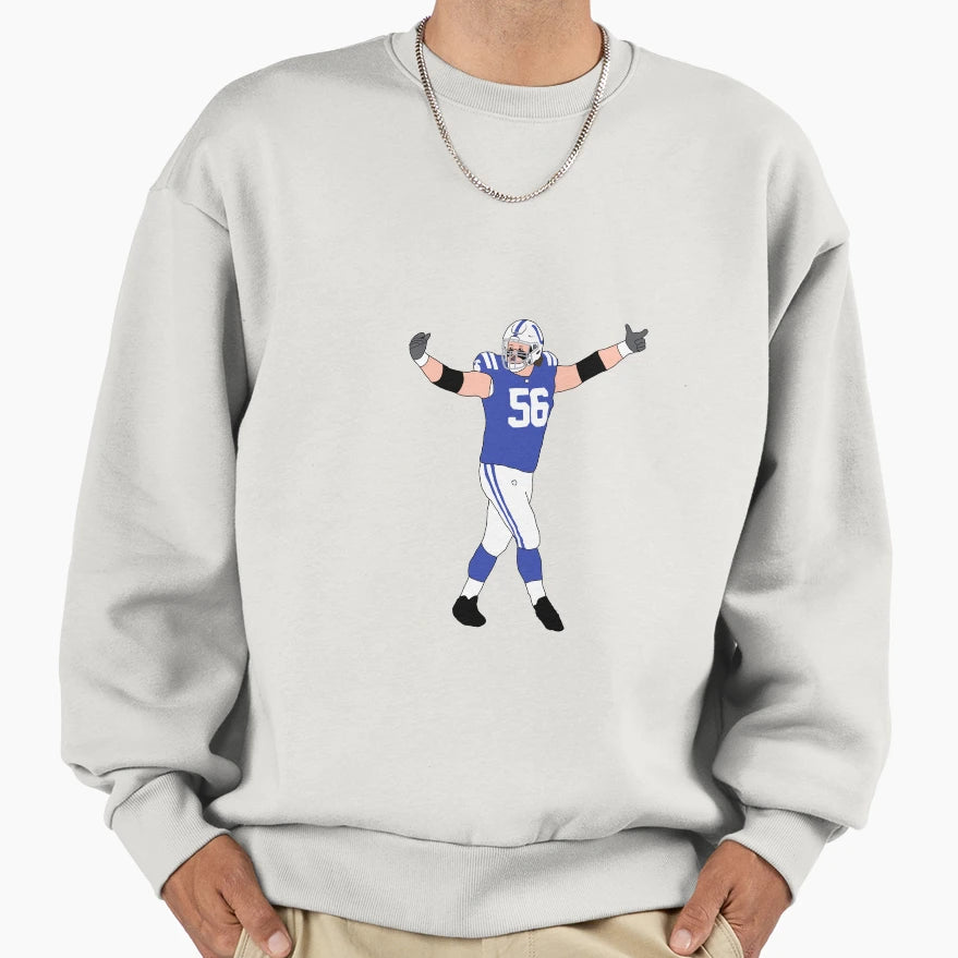 Indianapolis Colts Quenton Sweatshirt - Casual Everyday Wear for Adults - T-Shirt, Sweatshirt, Hoodie