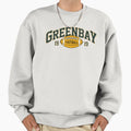 Green Bay Football Varsity Sweatshirt - Aesthetic Graphic for Adults - T-Shirt, Sweatshirt, Hoodie
