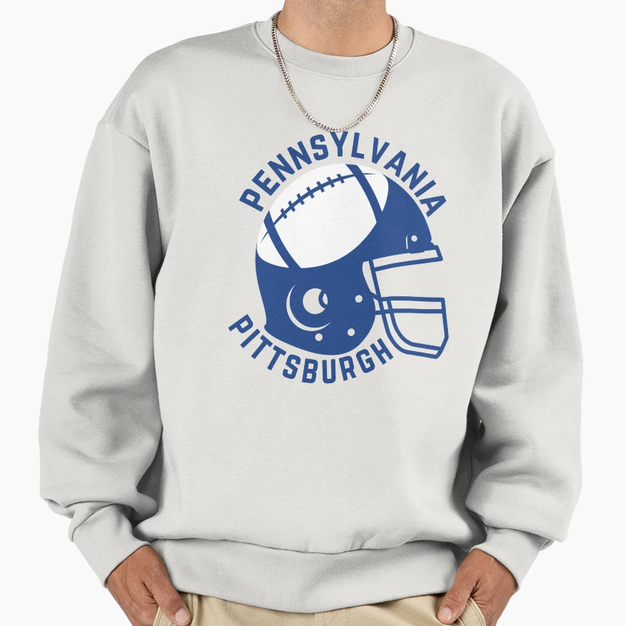 Pittsburgh Pennsylvania Sweatshirt - Casual Everyday Wear Men Women - T-Shirt, Sweatshirt, Hoodie