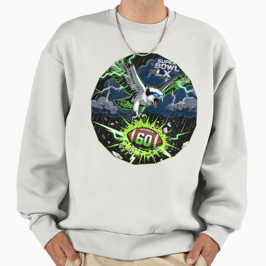 Super Bowl Lx Champions Sweatshirt - Novelty Apparel Men Women - T-Shirt, Sweatshirt, Hoodie